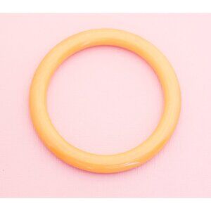 Minimalist Gold Tone Ring Bangle | 7.85 Inch | Avon H9